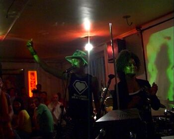 Sunlightsquare live, Vibe Bar, Brick Lane, London, 2005