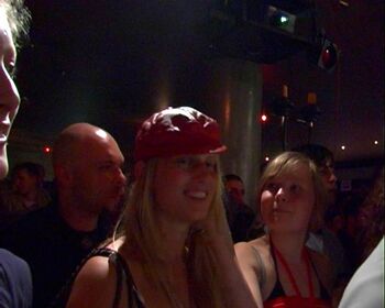 The crowd at Vibe Bar, London, 2005