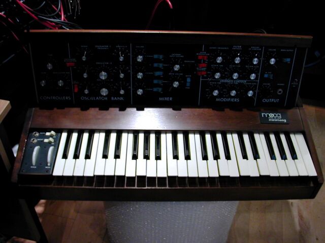 Minimoog, from the "colours" wall of the original sunlightsquare.com
