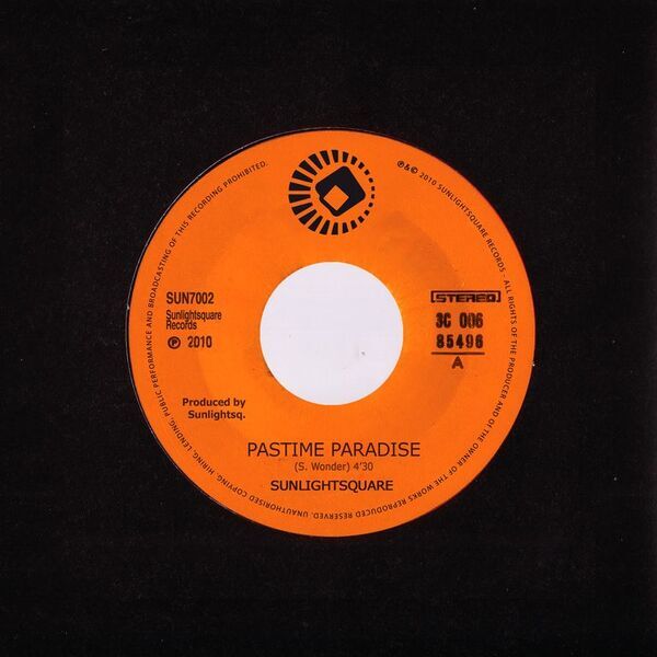 Pastime Paradise cover