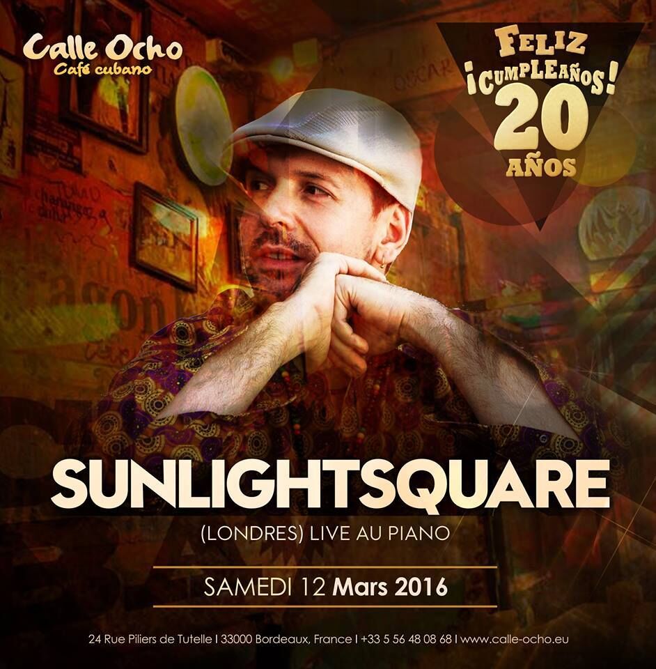 Calle Ocho 20th anniversary, Calle Ocho Café Cubano, Bordeaux, 2016