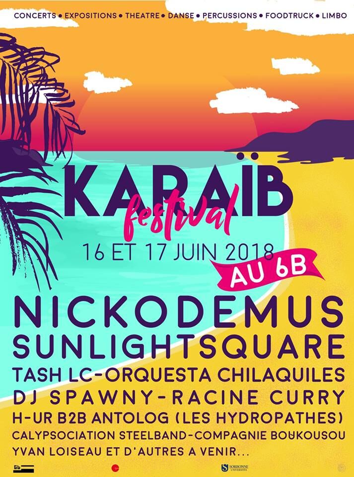 Karaïb Festival, Le 6b, Saint-Denis (Paris), 2018