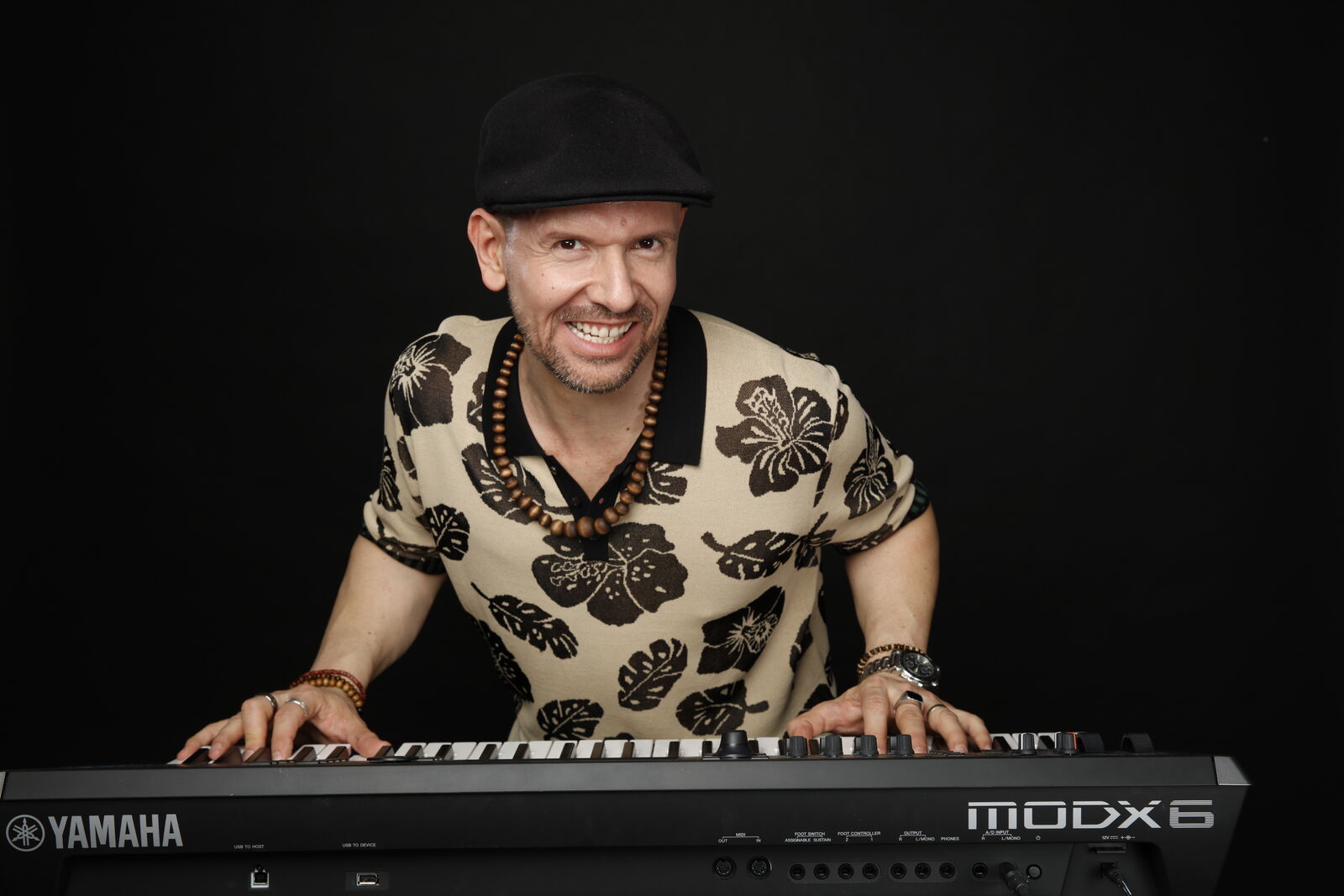Grinning at the keys, 2019