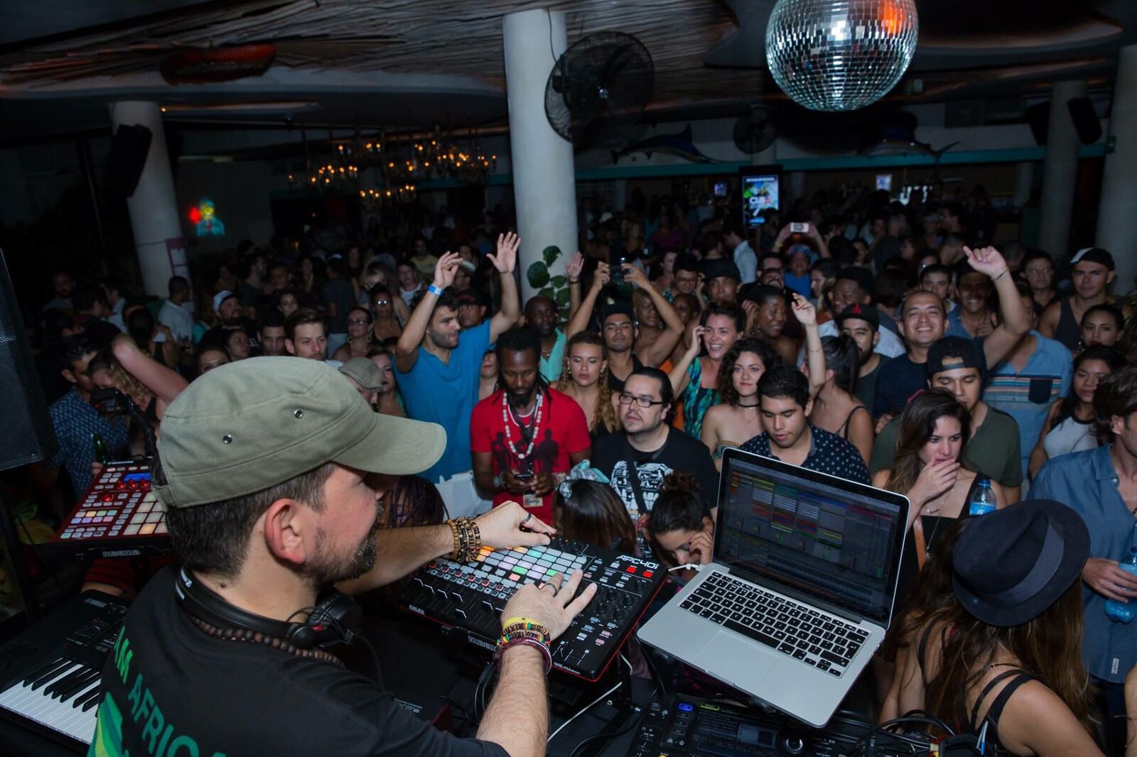 Behind the decks, inside the crowd, 2016