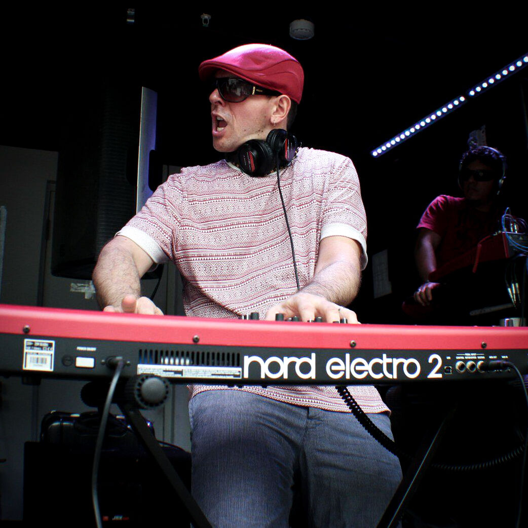 Claudio on the Nord Electro, 2014
