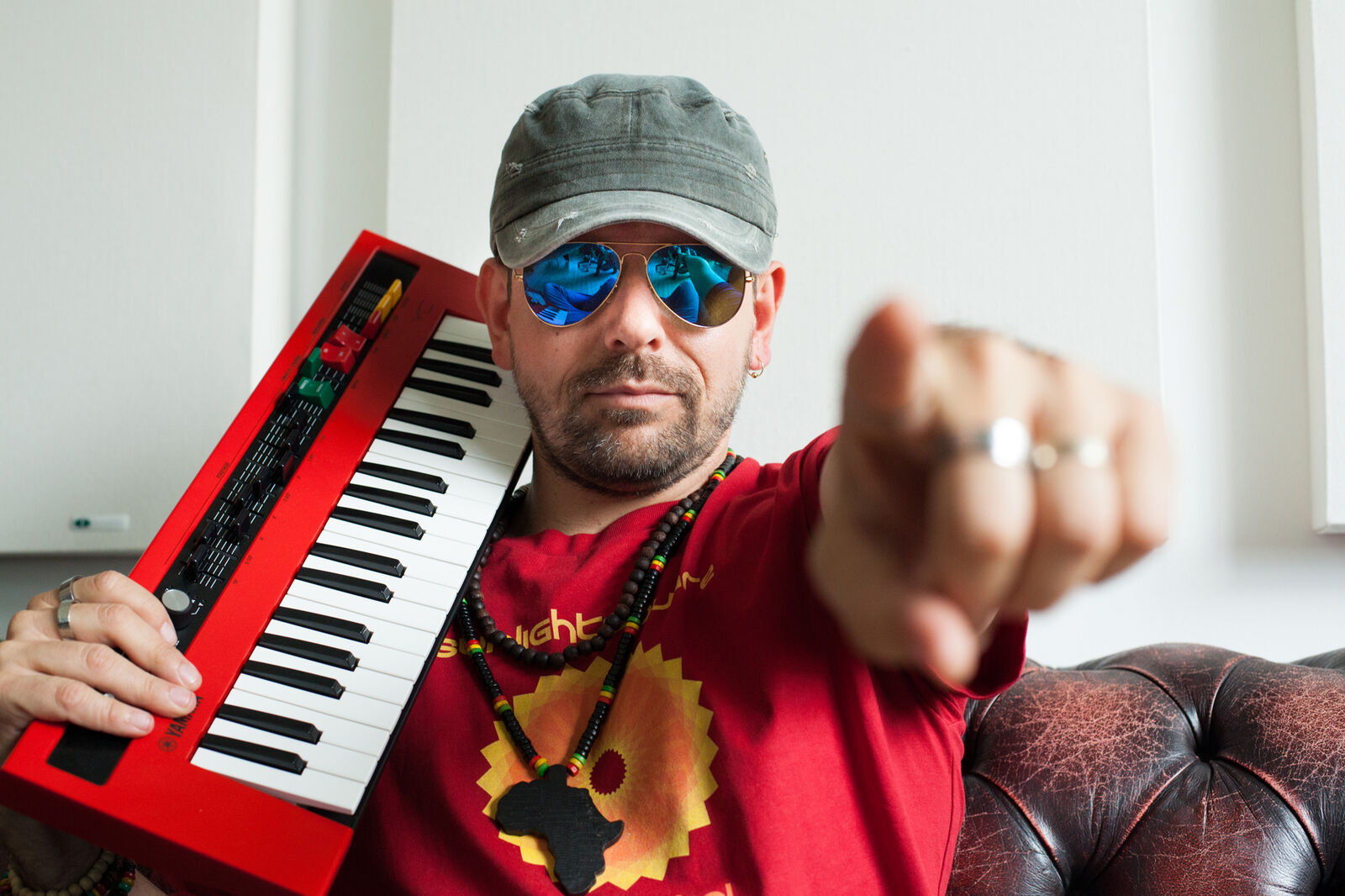 Claudio and the red Nord, summer 2016